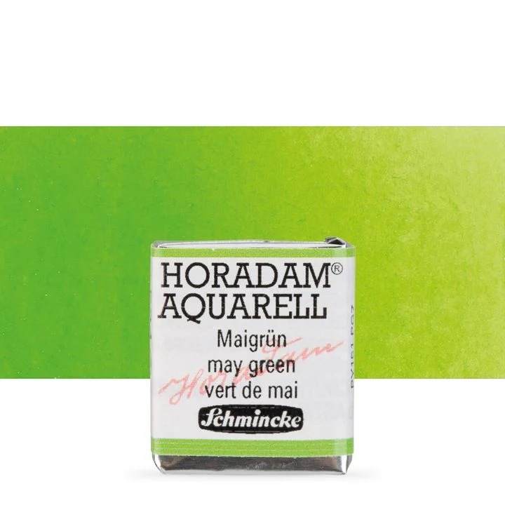 Schmincke Horadam Watercolor Paints, Half Pan
