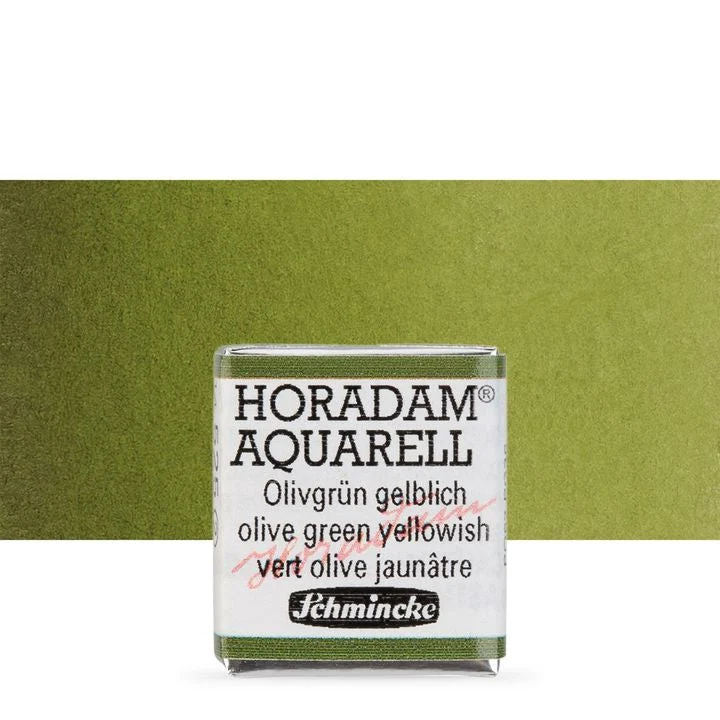 Schmincke Horadam Watercolor Paints, Half Pan