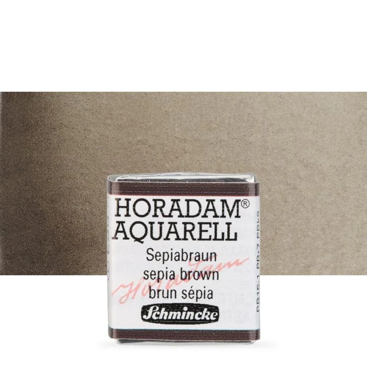 Schmincke Horadam Watercolor Paints, Half Pan