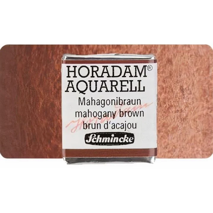 Schmincke Horadam Watercolor Paints, Half Pan