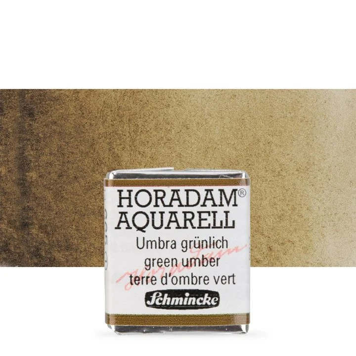 Schmincke Horadam Watercolor Paints, Half Pan