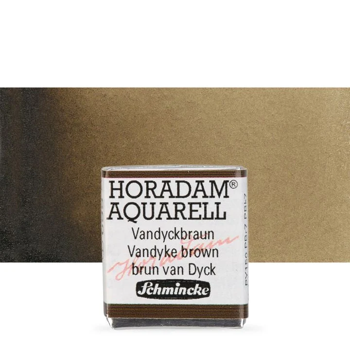 Schmincke Horadam Watercolor Paints, Half Pan