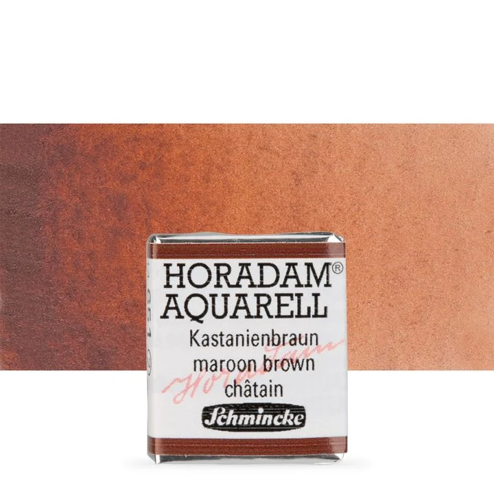 Schmincke Horadam Watercolor Paints, Half Pan