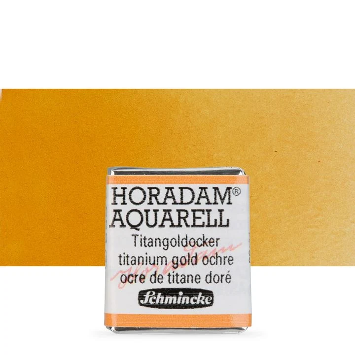 Schmincke Horadam Watercolor Paints, Half Pan