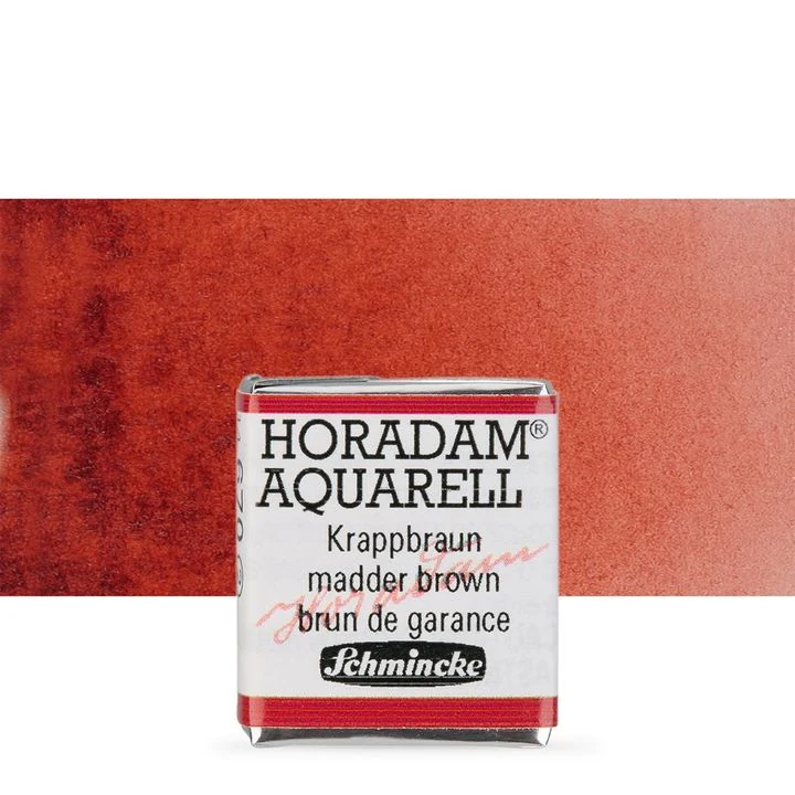 Schmincke Horadam Watercolor Paints, Half Pan