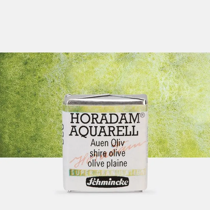 Schmincke Horadam Watercolor Paints, Half Pan