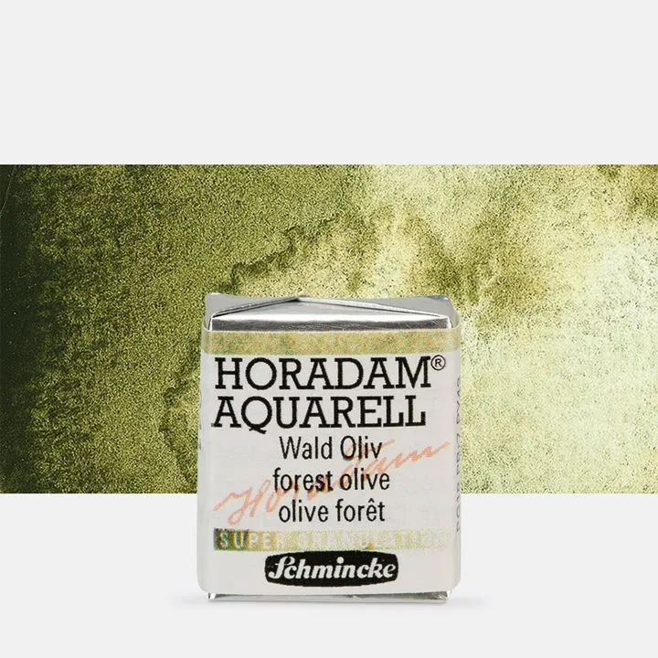 Schmincke Horadam Watercolor Paints, Half Pan