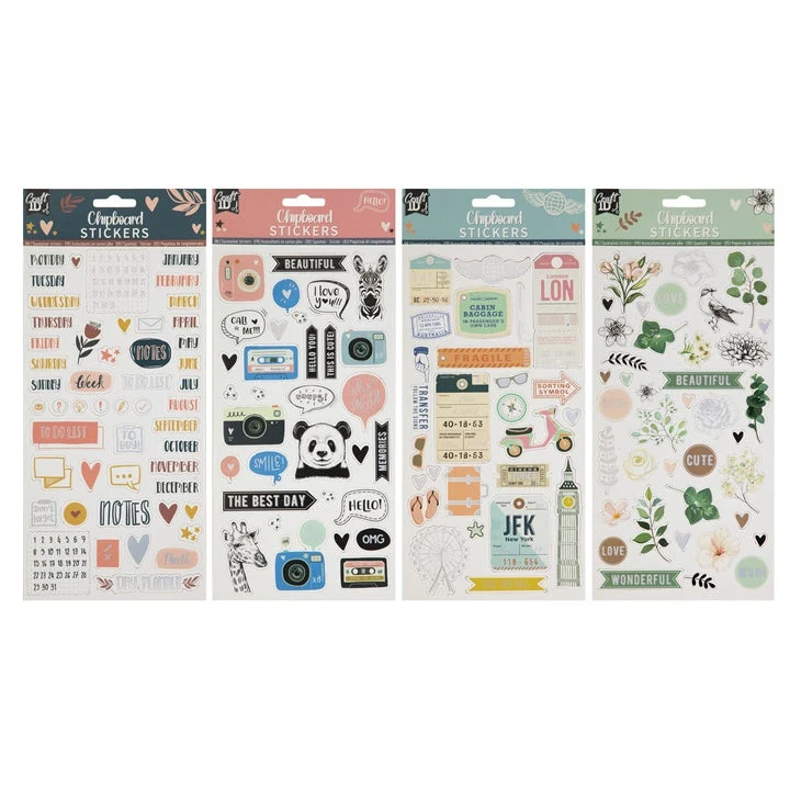Set of Sturdy Stickers