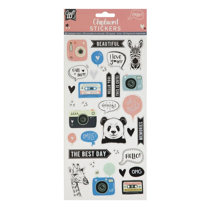Set of Sturdy Stickers