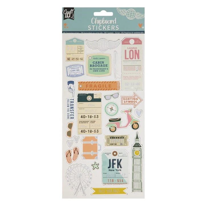 Set of Sturdy Stickers