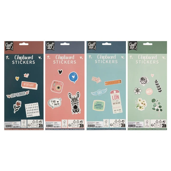 Set of Sturdy Stickers