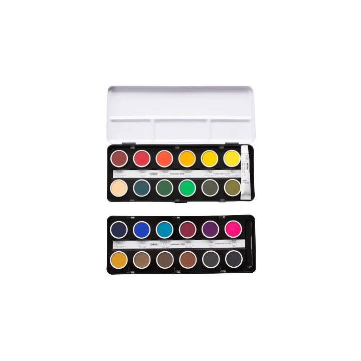 Holbein Watercolor Set Cake Colors Transparent