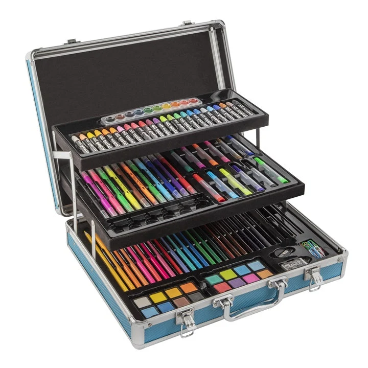 Nassau Art Set in Metal Case, 139-Piece Set