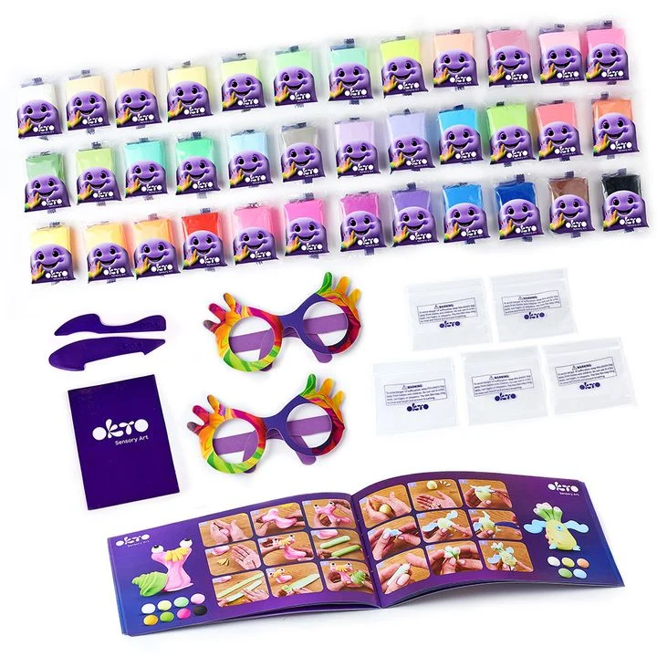 OKTO Air-Dry Clay Set, 36 Shades
