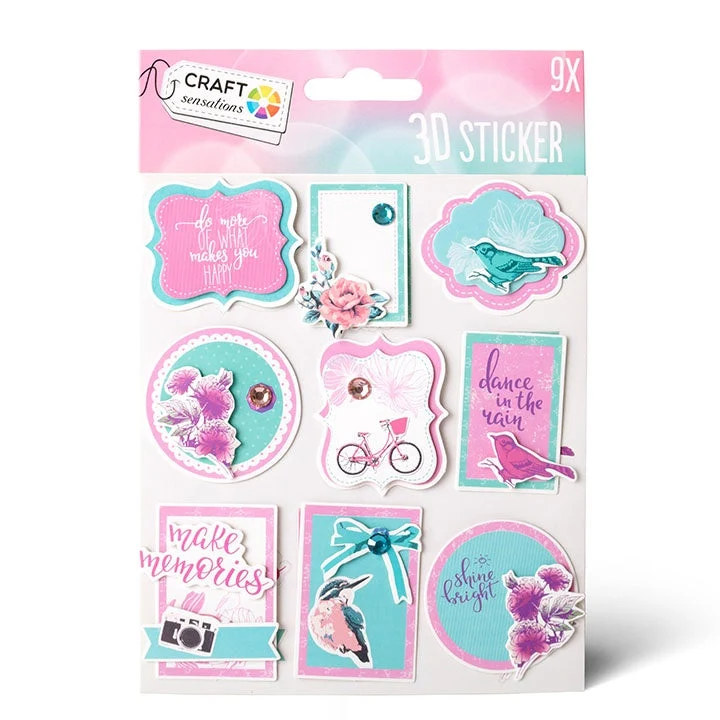 3D Sticker Set