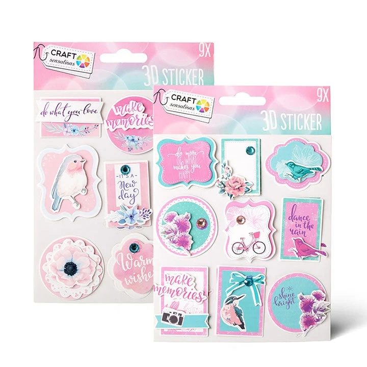 3D Sticker Set
