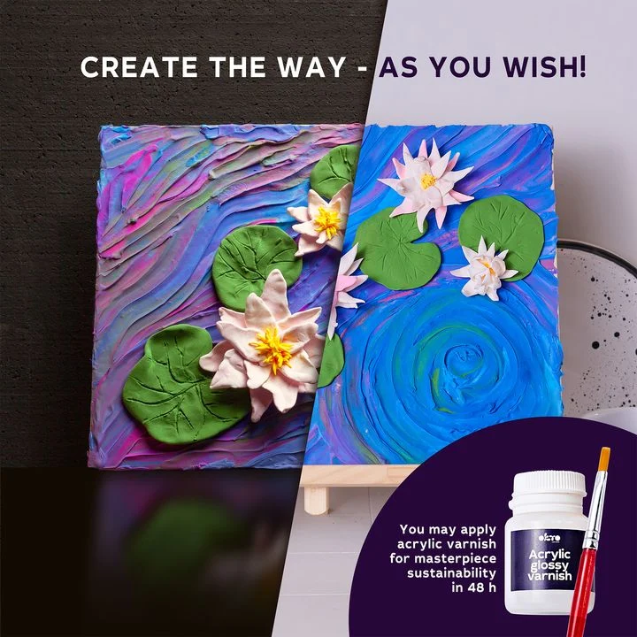 OKTO 3D Creative Set “Water Lilies” 30 x 40 cm