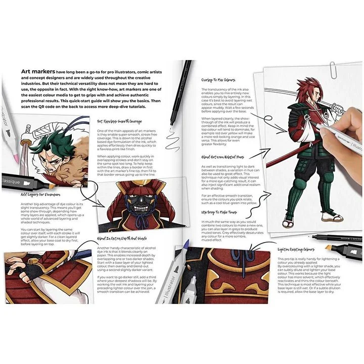 Way of the Samurai Illustration Art Set