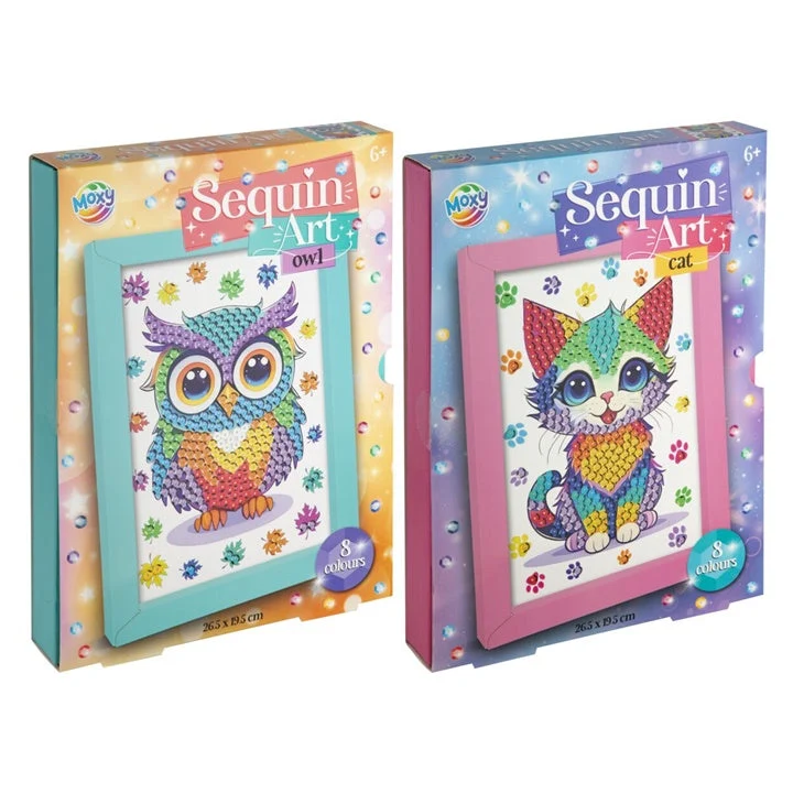 Sequin Crafting Set, 26.5 x 19.5 cm