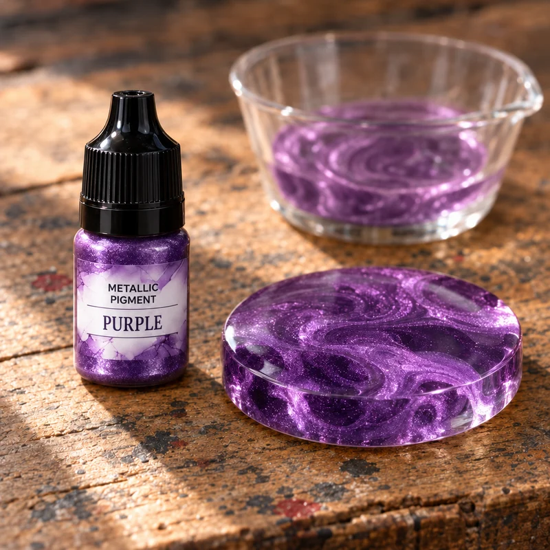 Fluid Metallic Pigment for Resin 5 ml
