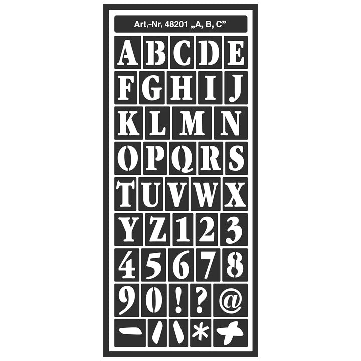 Home Design Motif Stencil