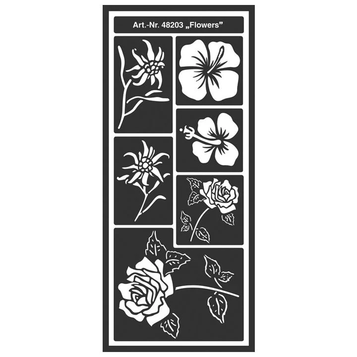Home Design Motif Stencil