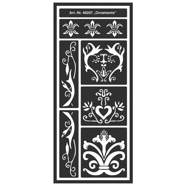 Home Design Motif Stencil