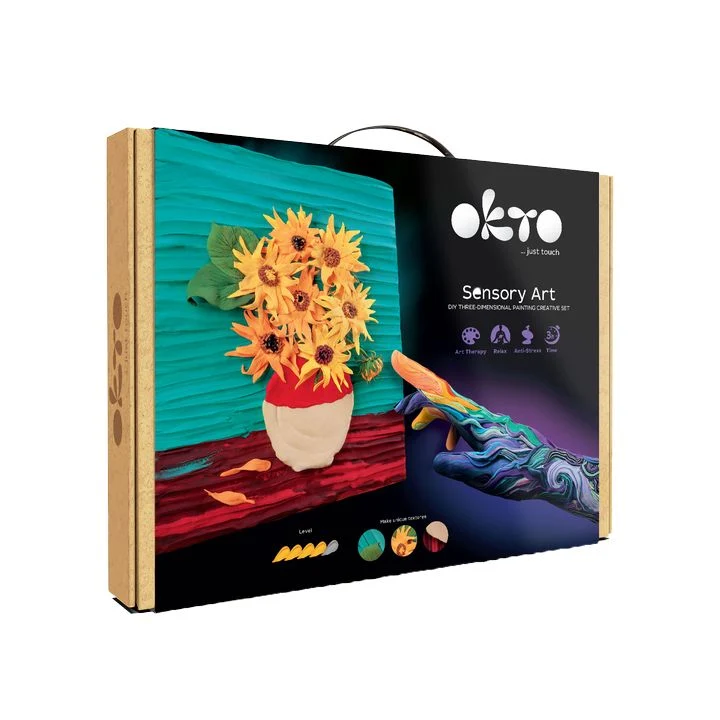 OKTO 3D Craft Set “Sunflowers” 30 x 40 cm