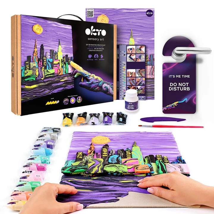 OKTO Creative 3D Set “Skyline New York” 30 x 40 cm