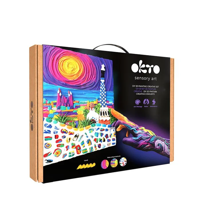 OKTO Creative 3D Set "Park Guell in Barcelona" 30 x 40 cm