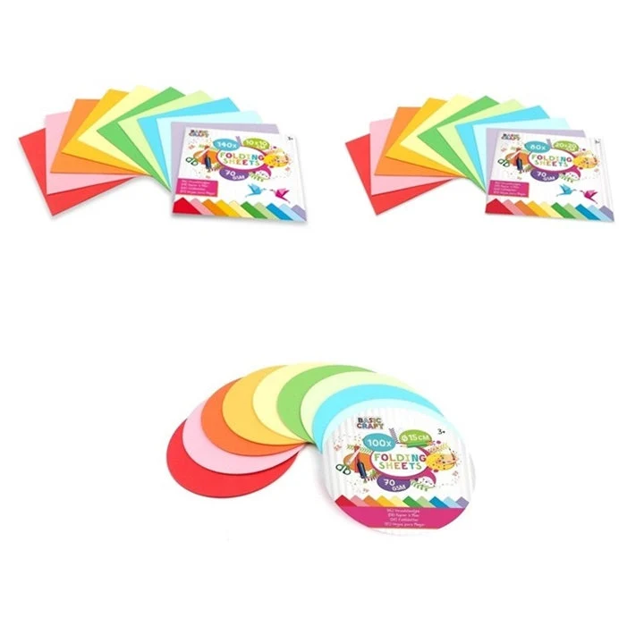 Set of Colored Paper