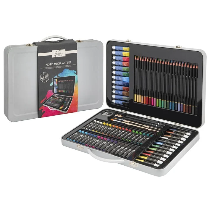 Nassau 90-Piece Art Set in Case