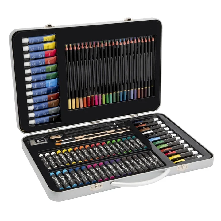 Nassau 90-Piece Art Set in Case