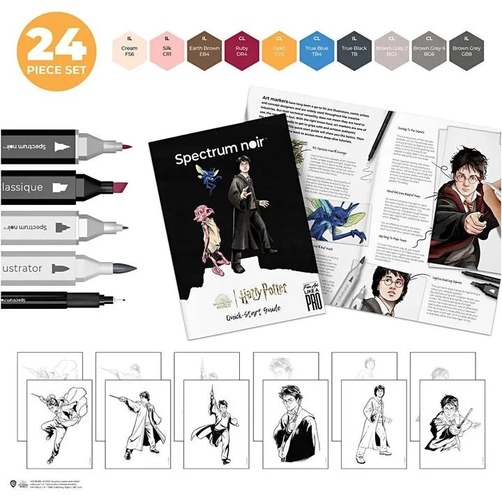 Harry Potter Illustration Art Set