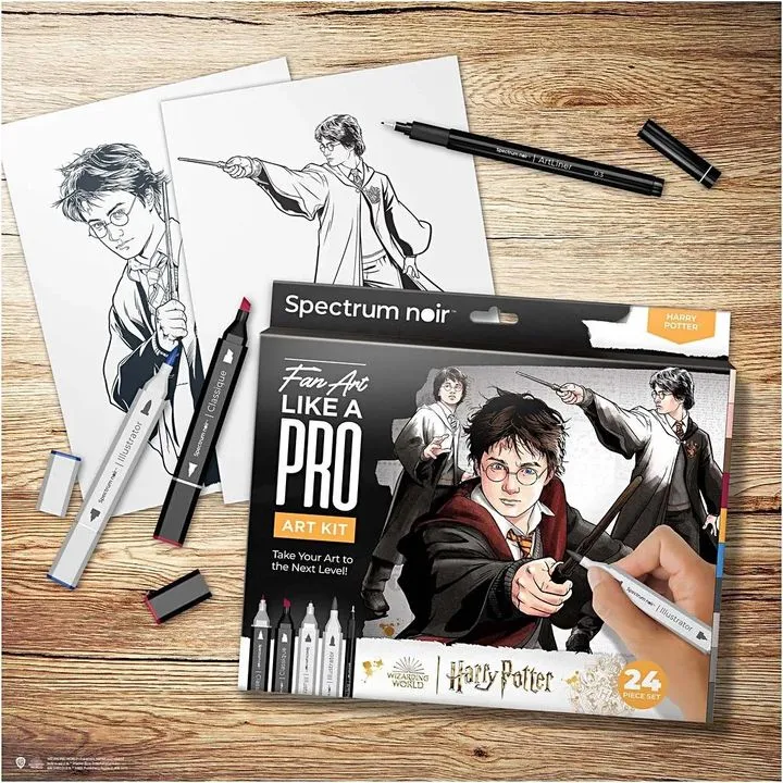 Harry Potter Illustration Art Set