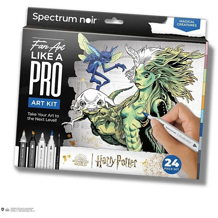 Harry Potter: Magical Creatures Illustration Art Set