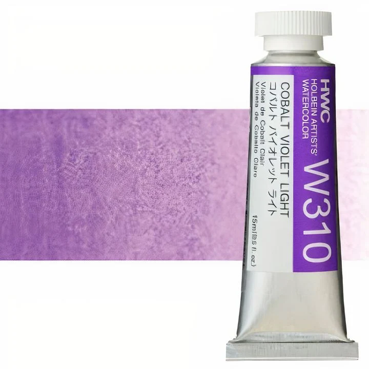 Holbein Artists Professional Watercolors 15 ml | Purple Shades