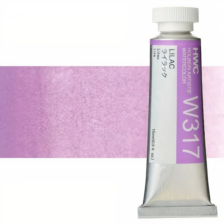 Holbein Artists Professional Watercolors 15 ml | Purple Shades