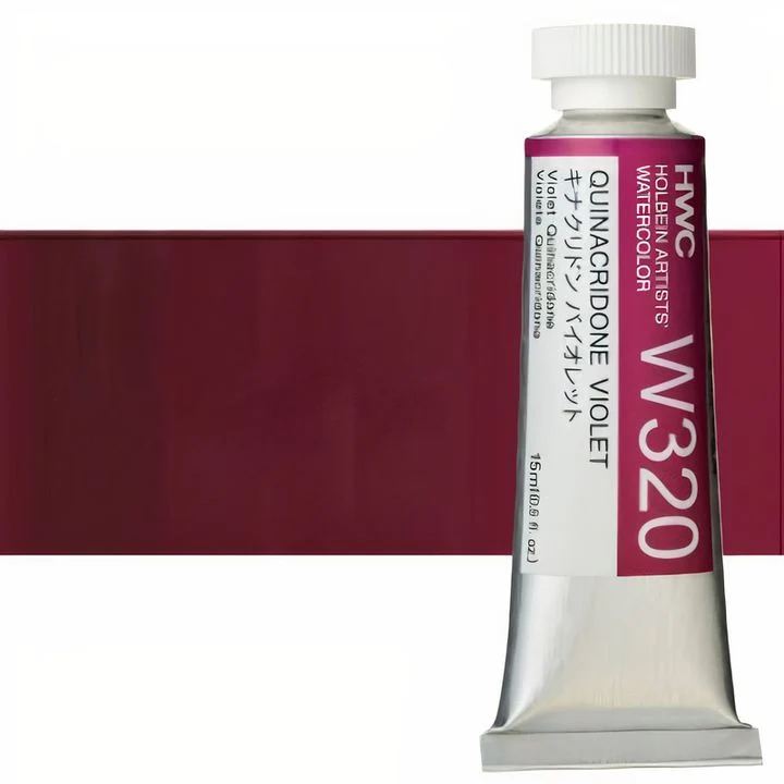 Holbein Artists Professional Watercolors 15 ml | Purple Shades