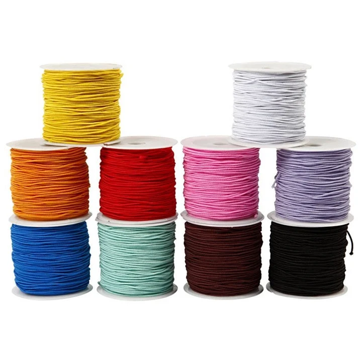 Round Rubber, 1 mm, Set of 10 x 25 m