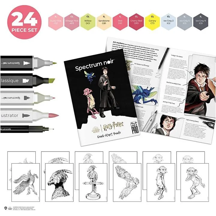 Harry Potter: Magical Companions Art Set for Illustration
