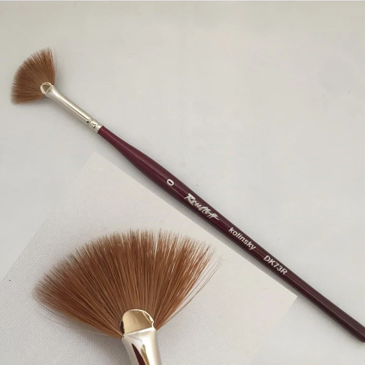 Roubloff Fan Brush for Decorating