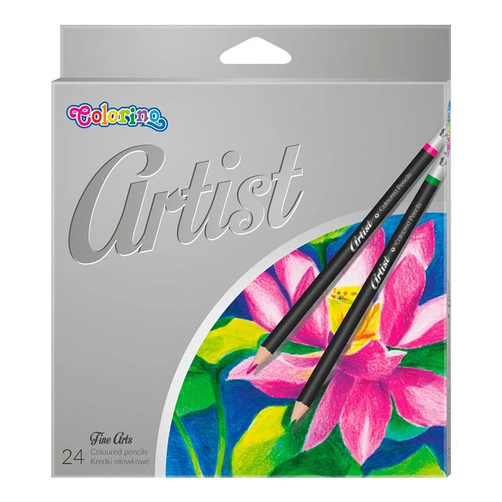 Colorino Artist Round Colored Pencils, Set of 24