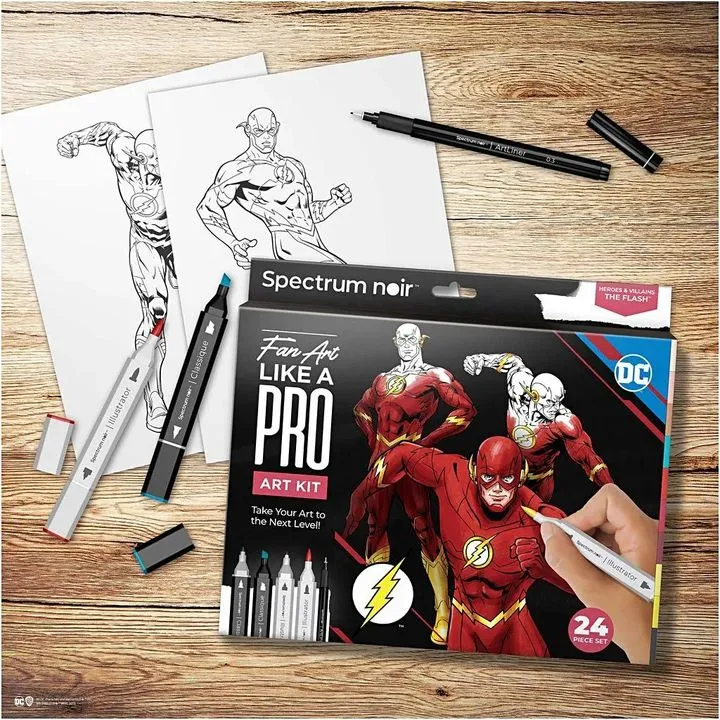 Flash Illustration Art Set