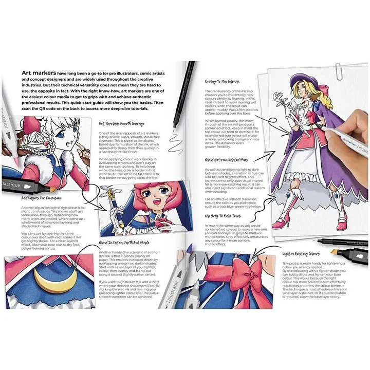 Celestial Maidens Illustration Art Set