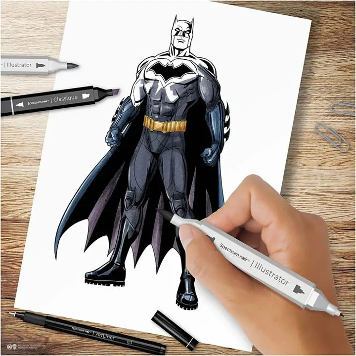 Batman Art Illustration Set