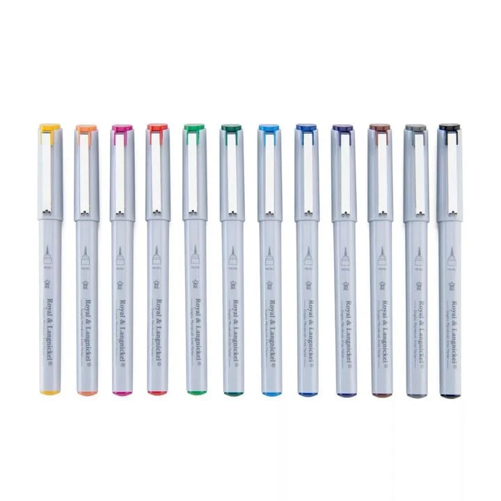 Royal & Langnickel Graphic Markers Set of 12