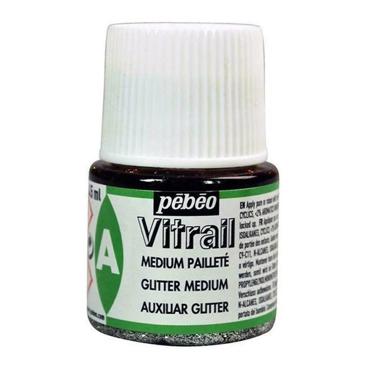 Pebeo Vitrail Glitter Medium 45 ml