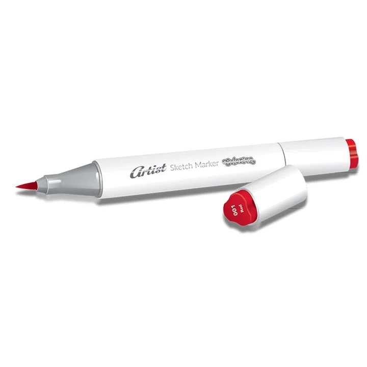 Colorino Artist Double-Sided Sketching Markers, Set of 12