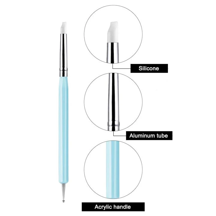 Double-Sided Silicone and Dotting Brushes Set of 5